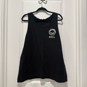 Harley-Davidson Black Sleeveless Top